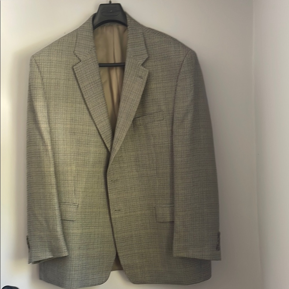 Ralph Lauren Blazer Jacket Made in Canada 2 bottom size 48R Excellent Condition